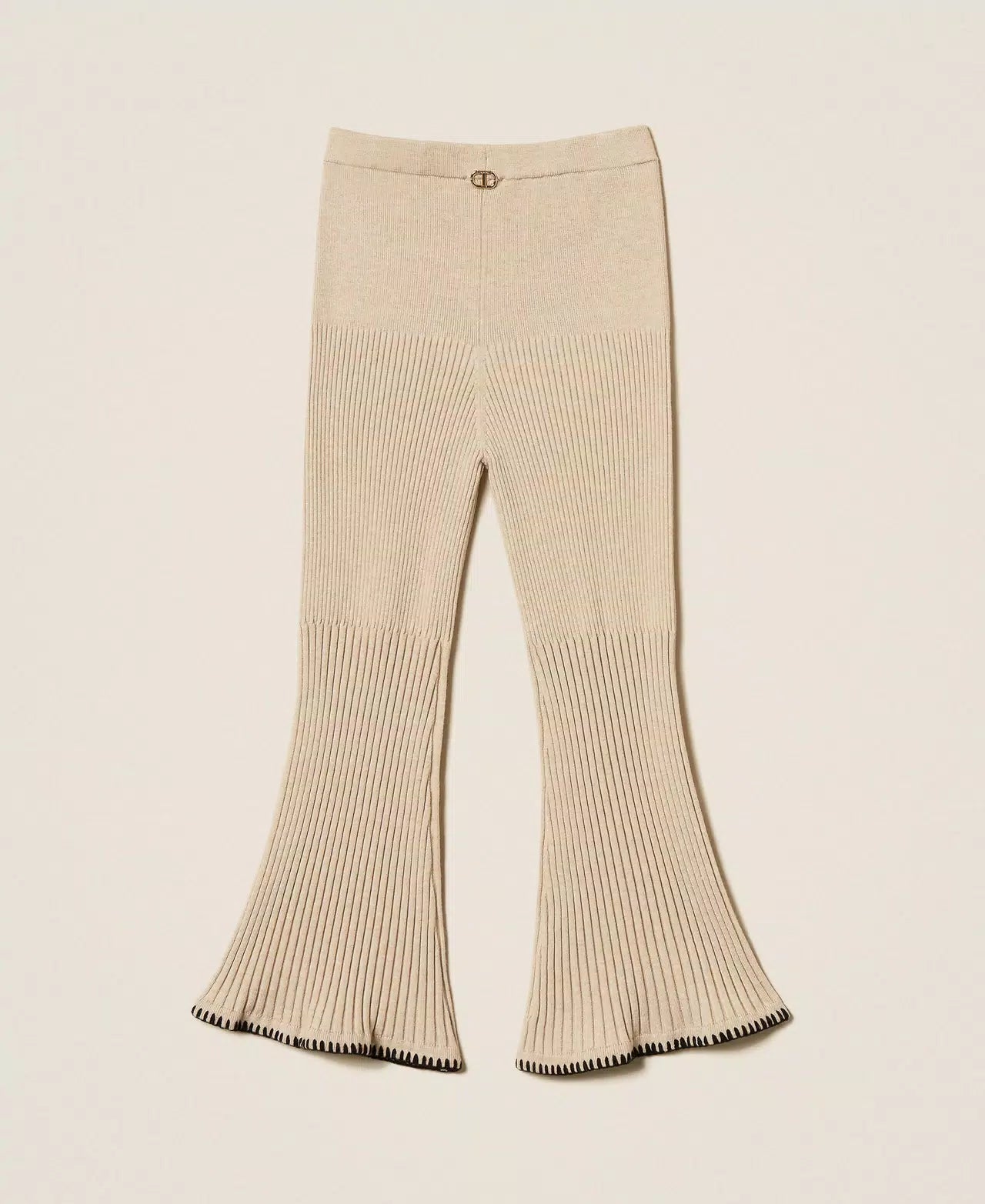 Twinset rib knit set