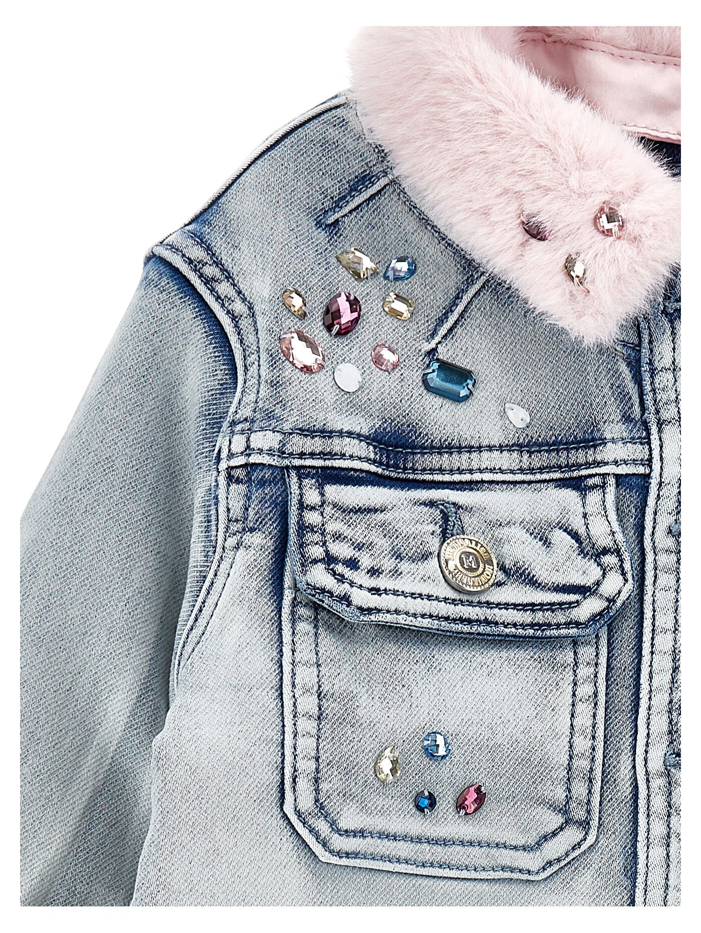 Monnalisa x Stitch denim jas