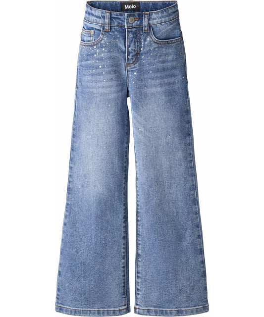 Molo jeans met steentjes