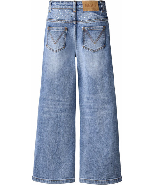 Molo jeans met steentjes