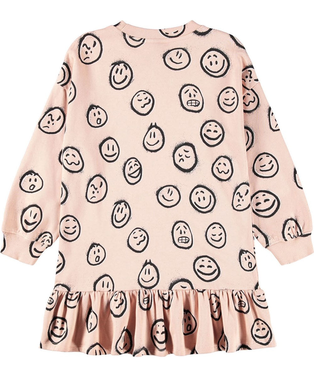 Molo sweaterjurk smile all over