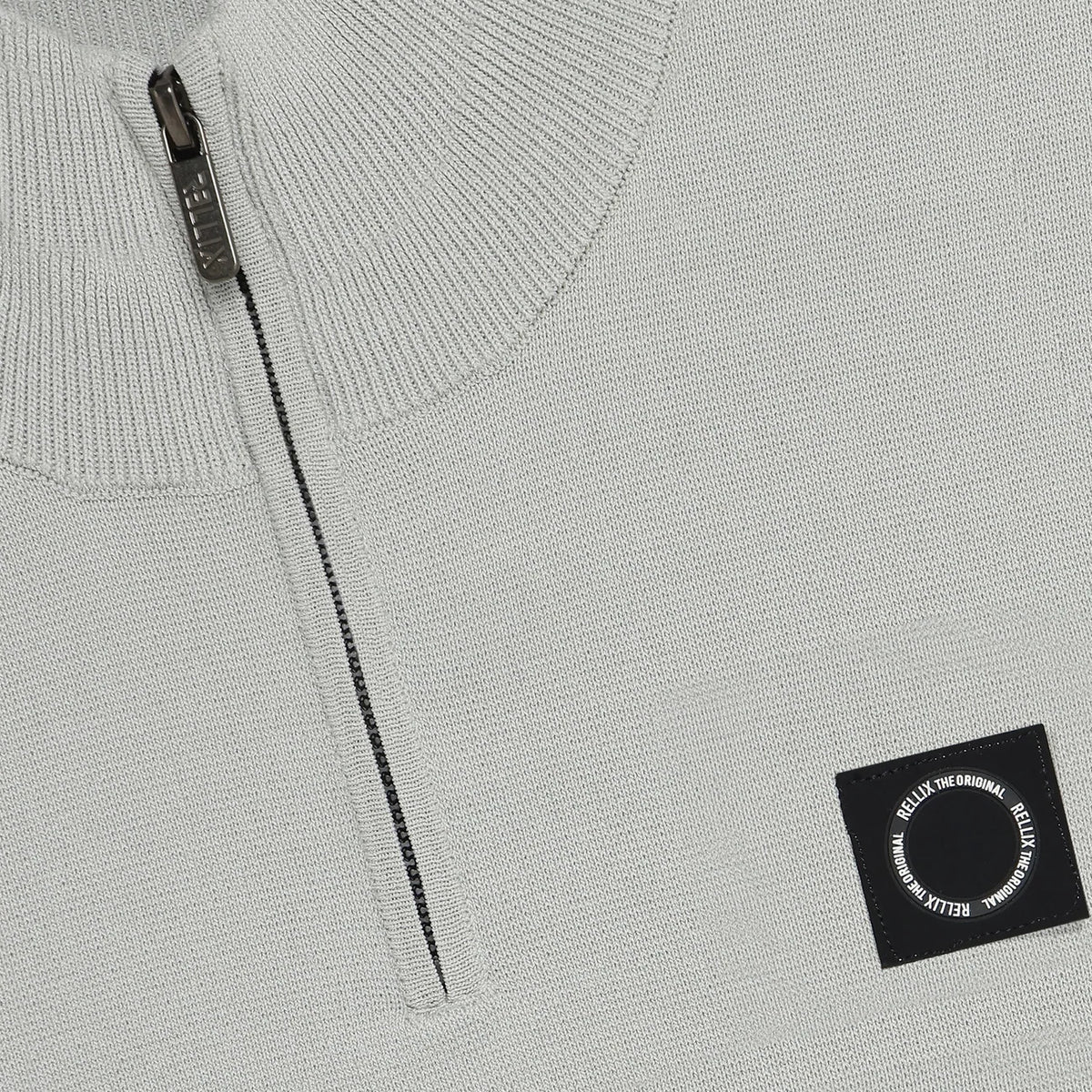 Rellix knitwear zip sweater