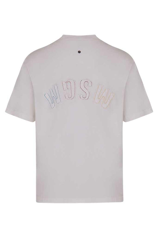 Msgm tshirt gebroken wit