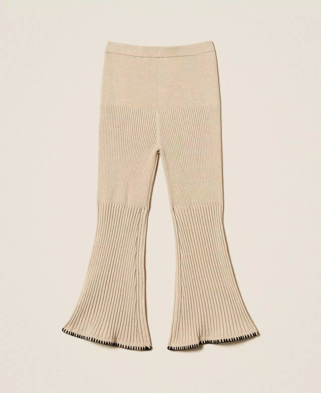 Twinset rib knit set