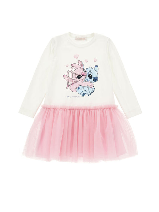 Monnalisa x Stitch tulle jurk