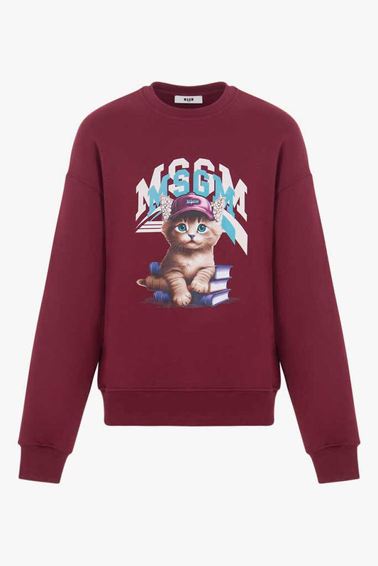 MSGM sweater bordeaux
