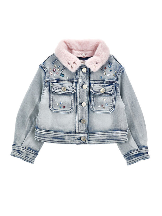 Monnalisa x Stitch denim jas