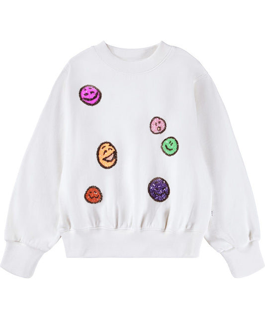 Molo sweater gebroken wit