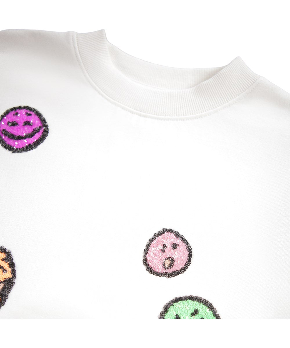 Molo sweater gebroken wit
